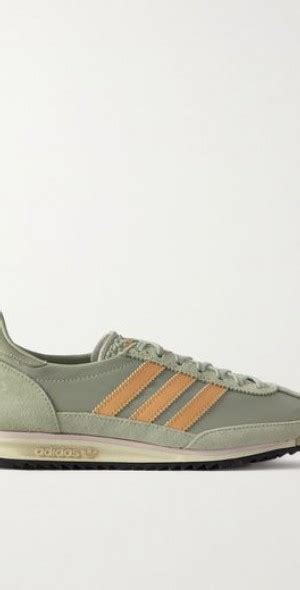 adidas originals sl 72 leather-trimmed suede and nylon sneakers|adidas sl 72 australia.